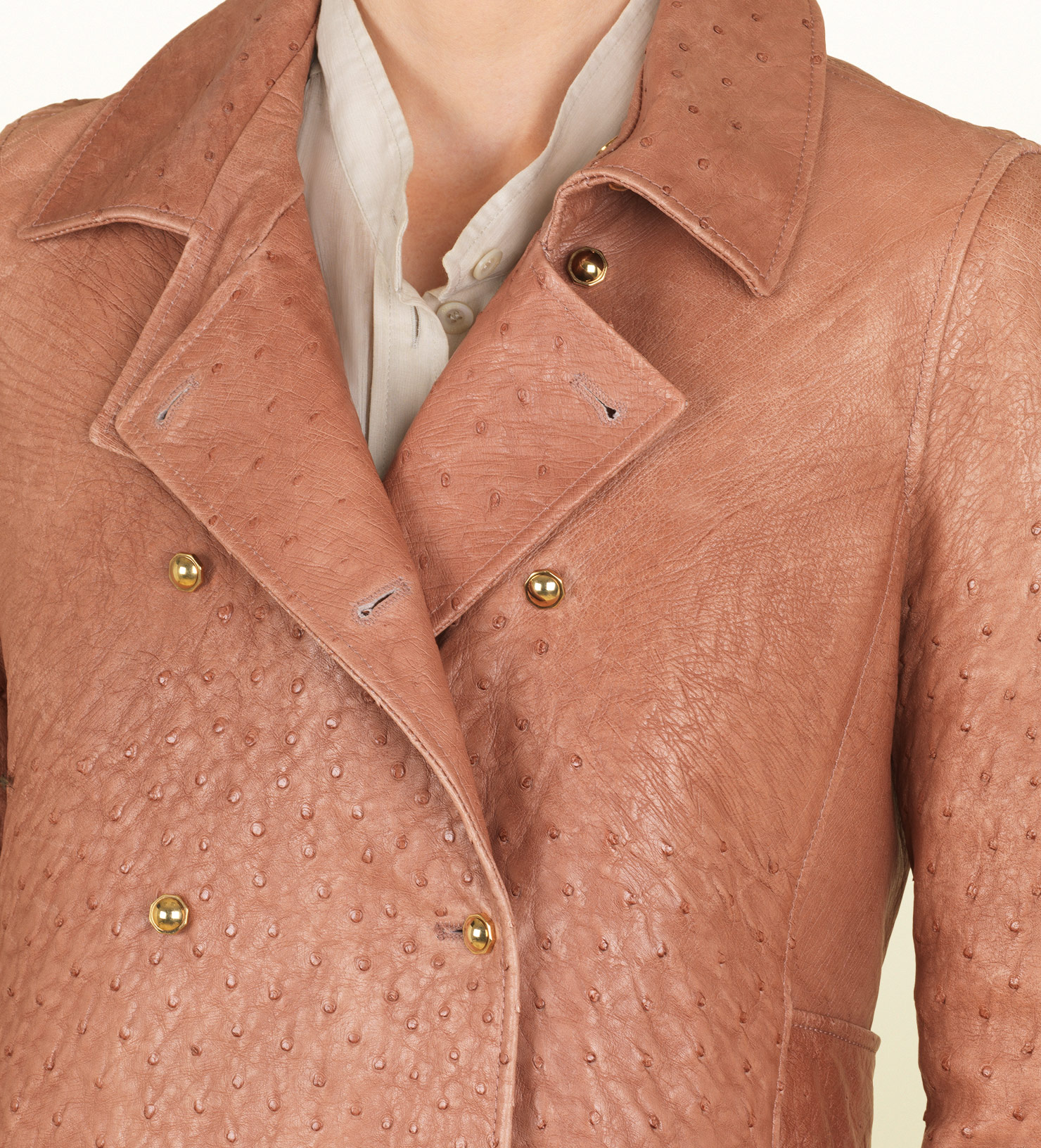 gucci ostrich jacket