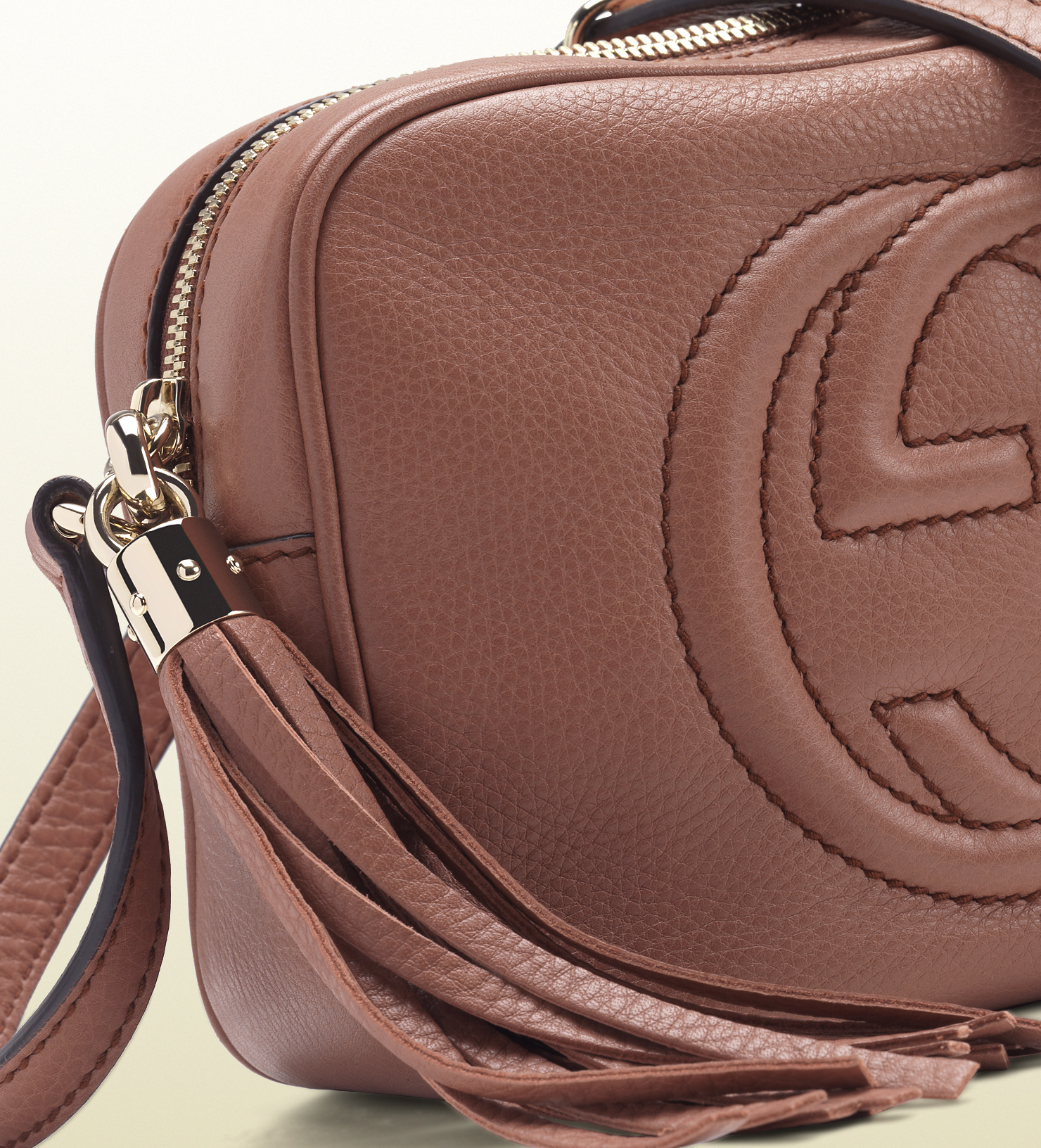 Gucci Soho Pink Disco Bag in Brown - Lyst