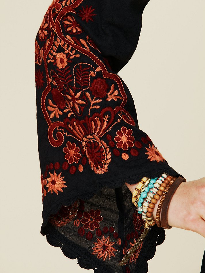 free people black dress long sleeve
