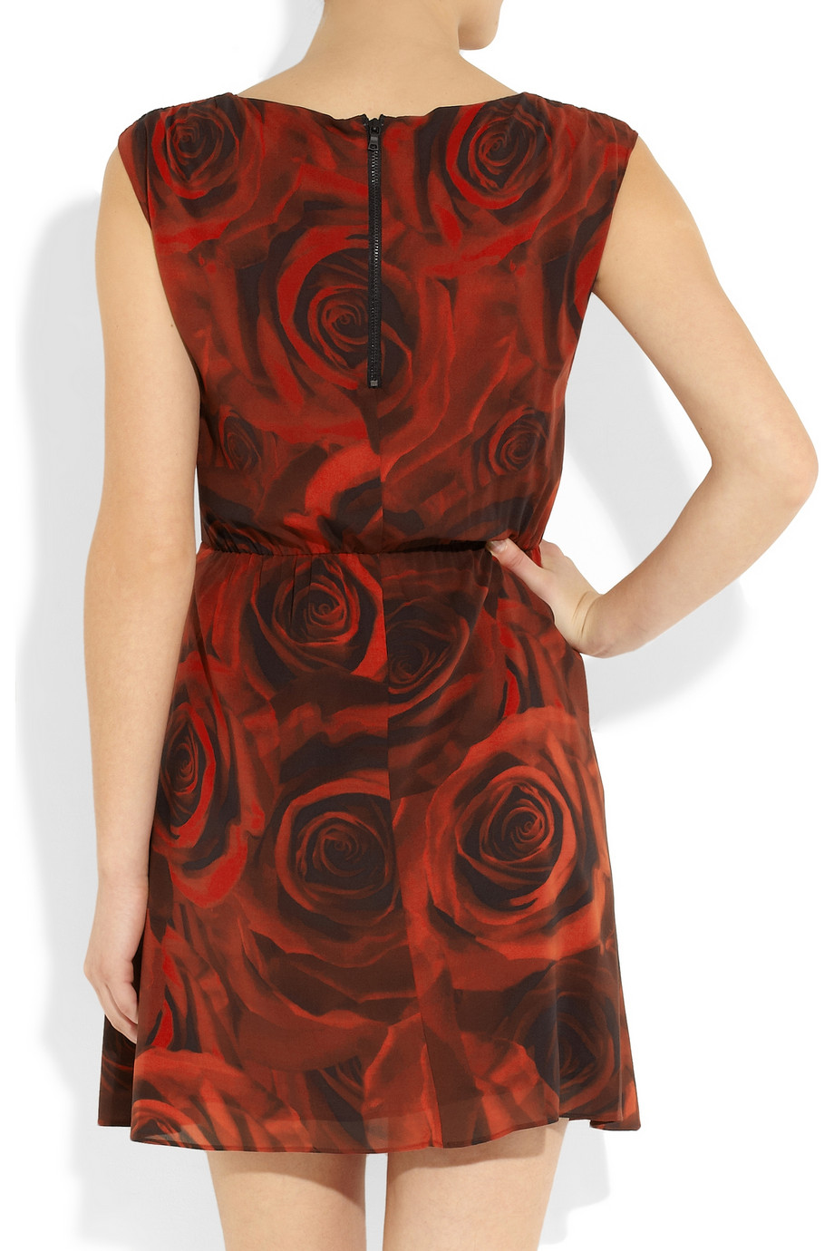 alice and olivia rose dress