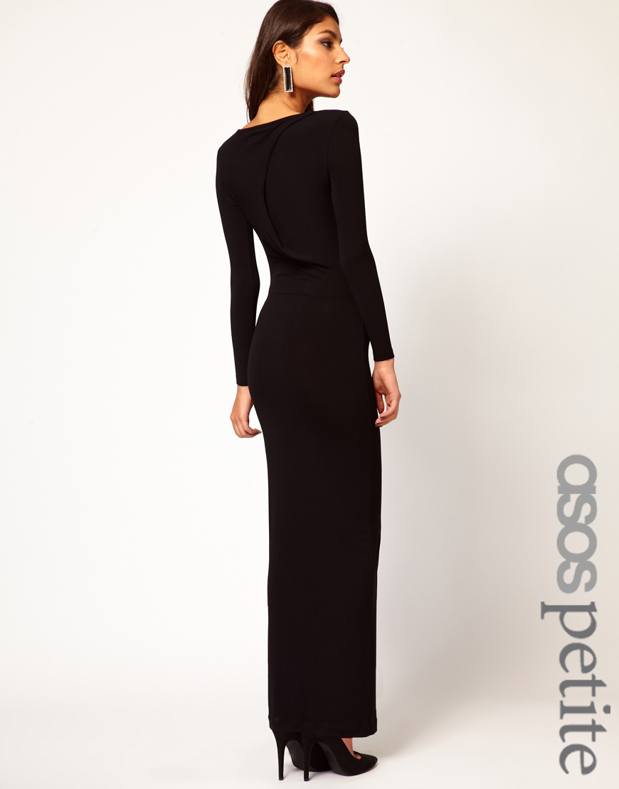 Petite Long Black Dresses Online Sale, UP TO 53% OFF