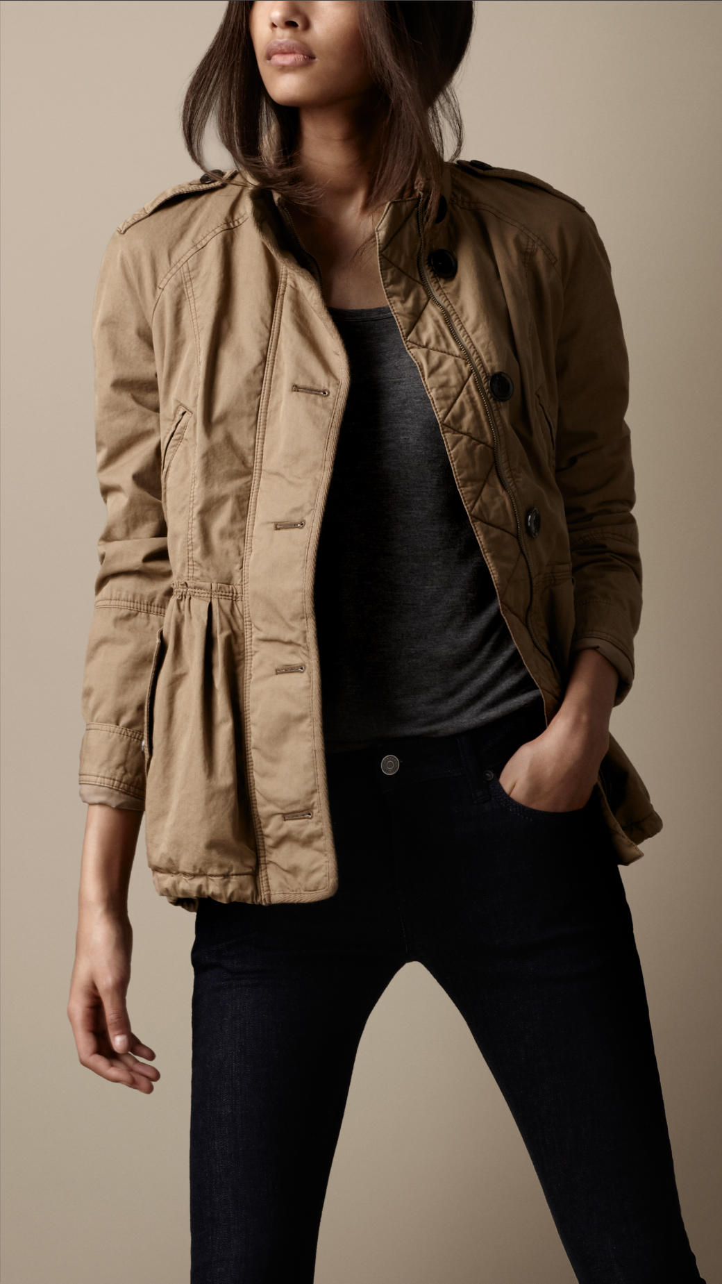 burberry cotton jacket