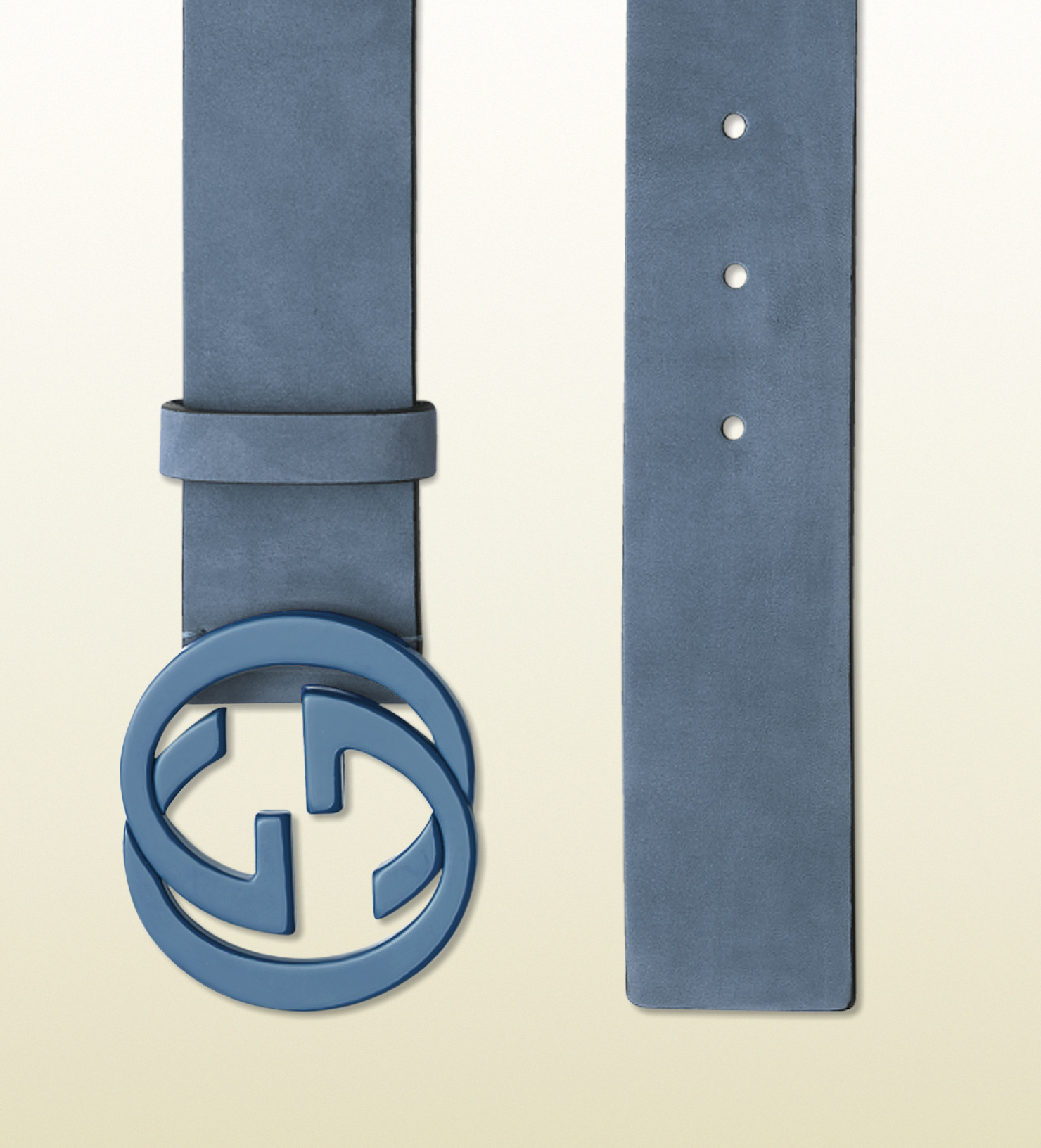 baby blue gucci belt