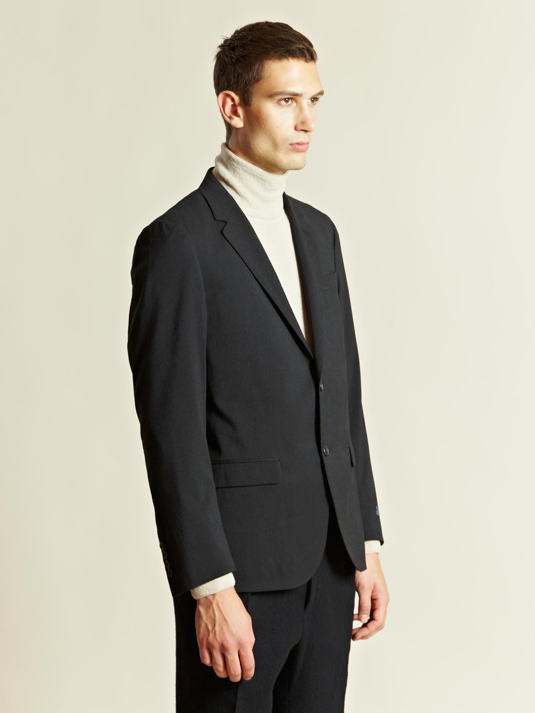 mens black lanvins