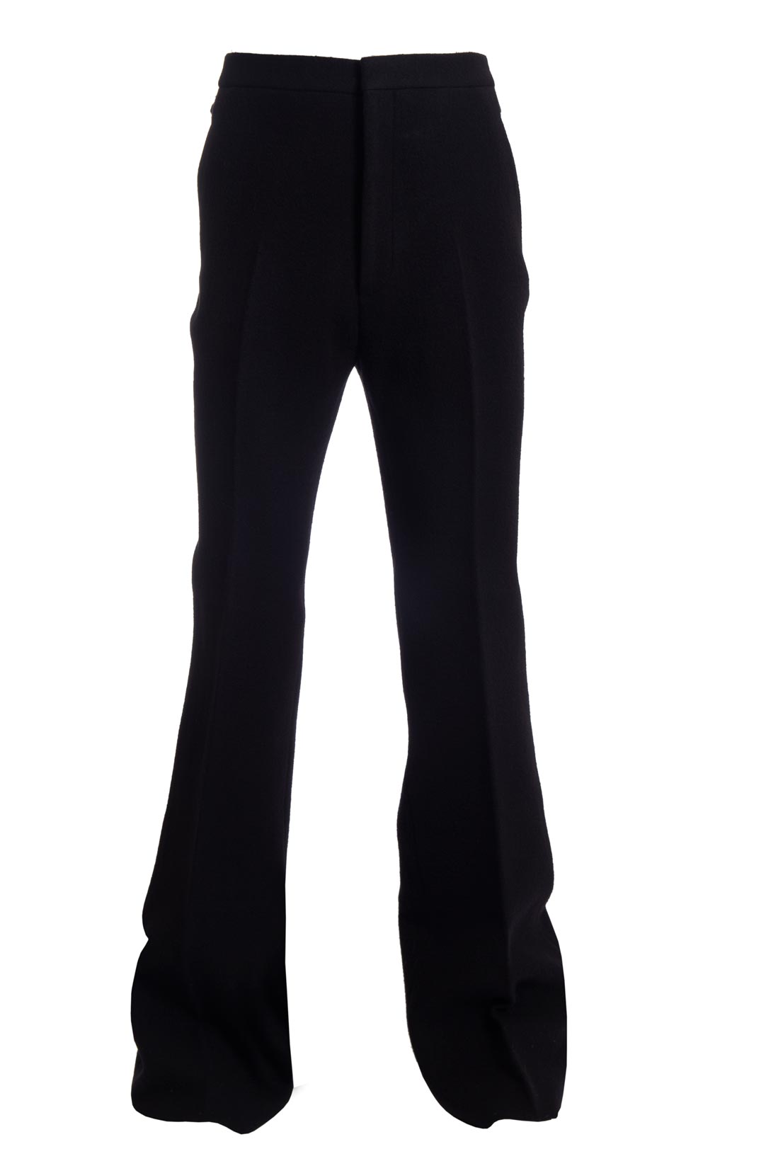 Lanvin Mens Large Flare Trousers in Midnight (Blue) for Men - Lyst