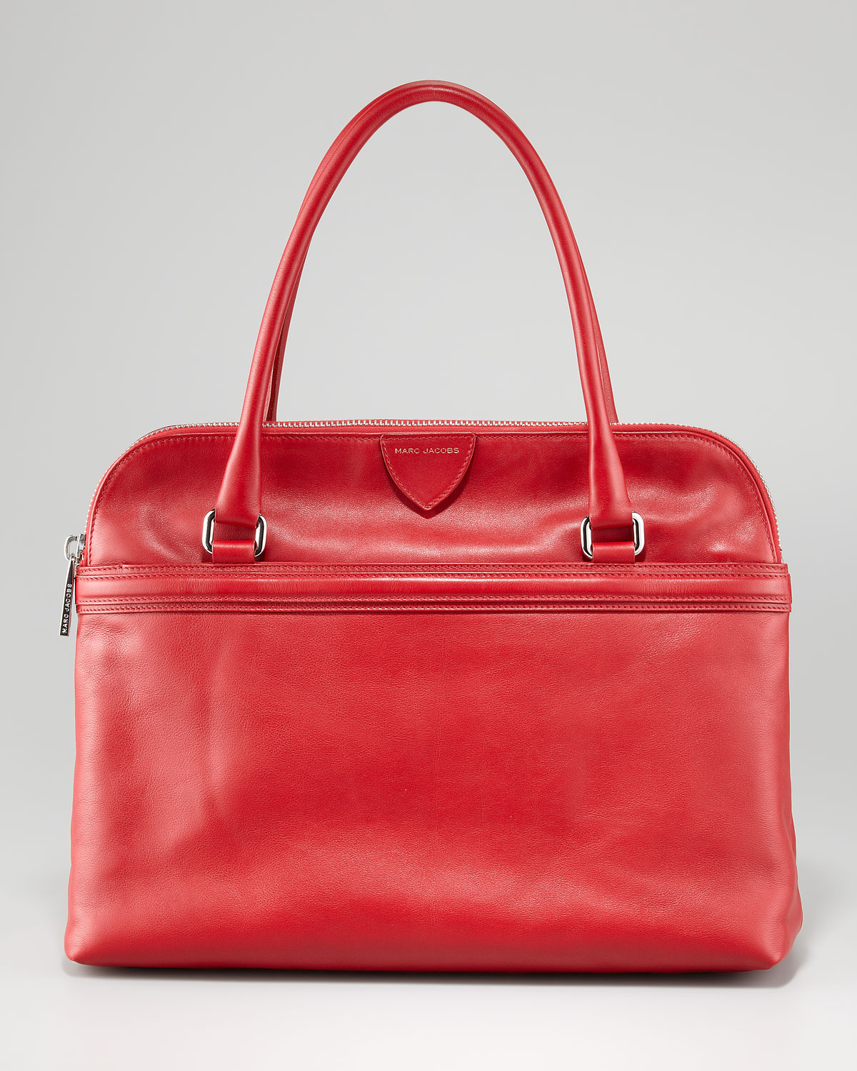 Lyst Marc Jacobs Raleigh Leather Tote Bag Red In Gallery