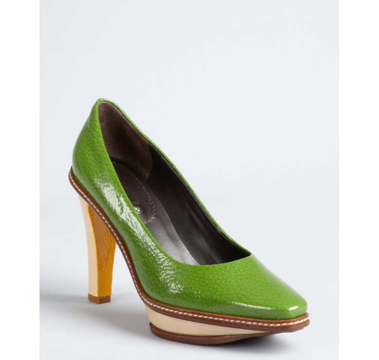 celine platform pumps