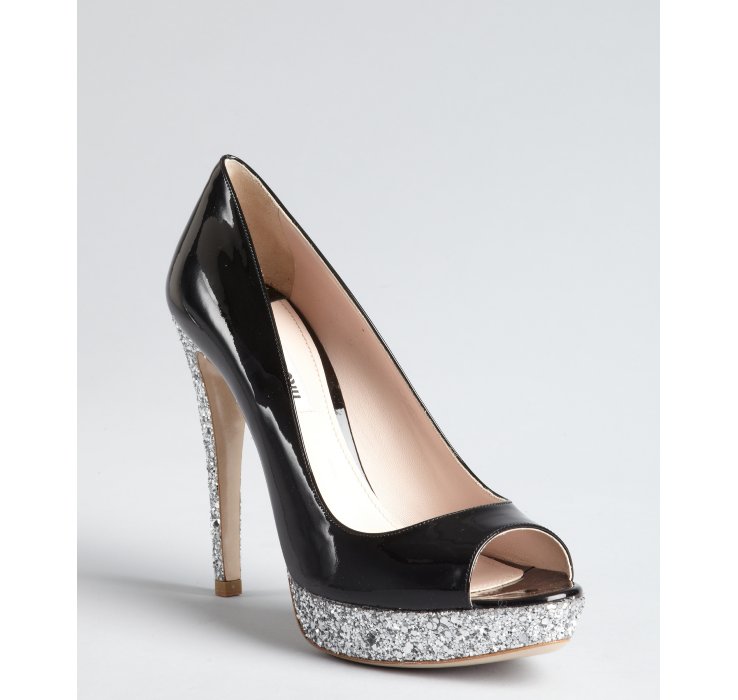 miu miu sparkle heels