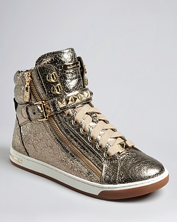 Sneakers Glam in Champagne (Metallic 