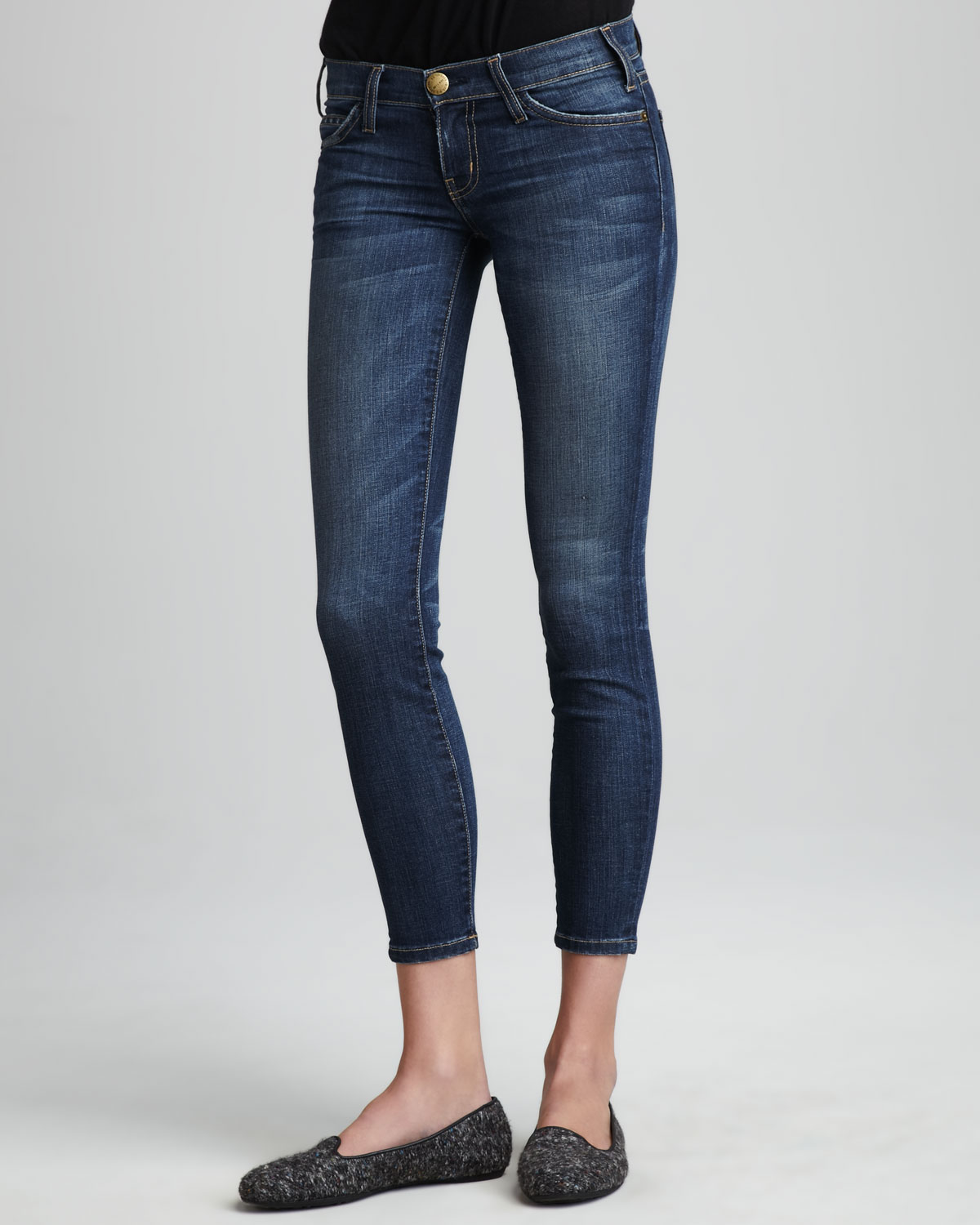 Lyst - Current/Elliott The Stiletto Townie Jeans in Blue