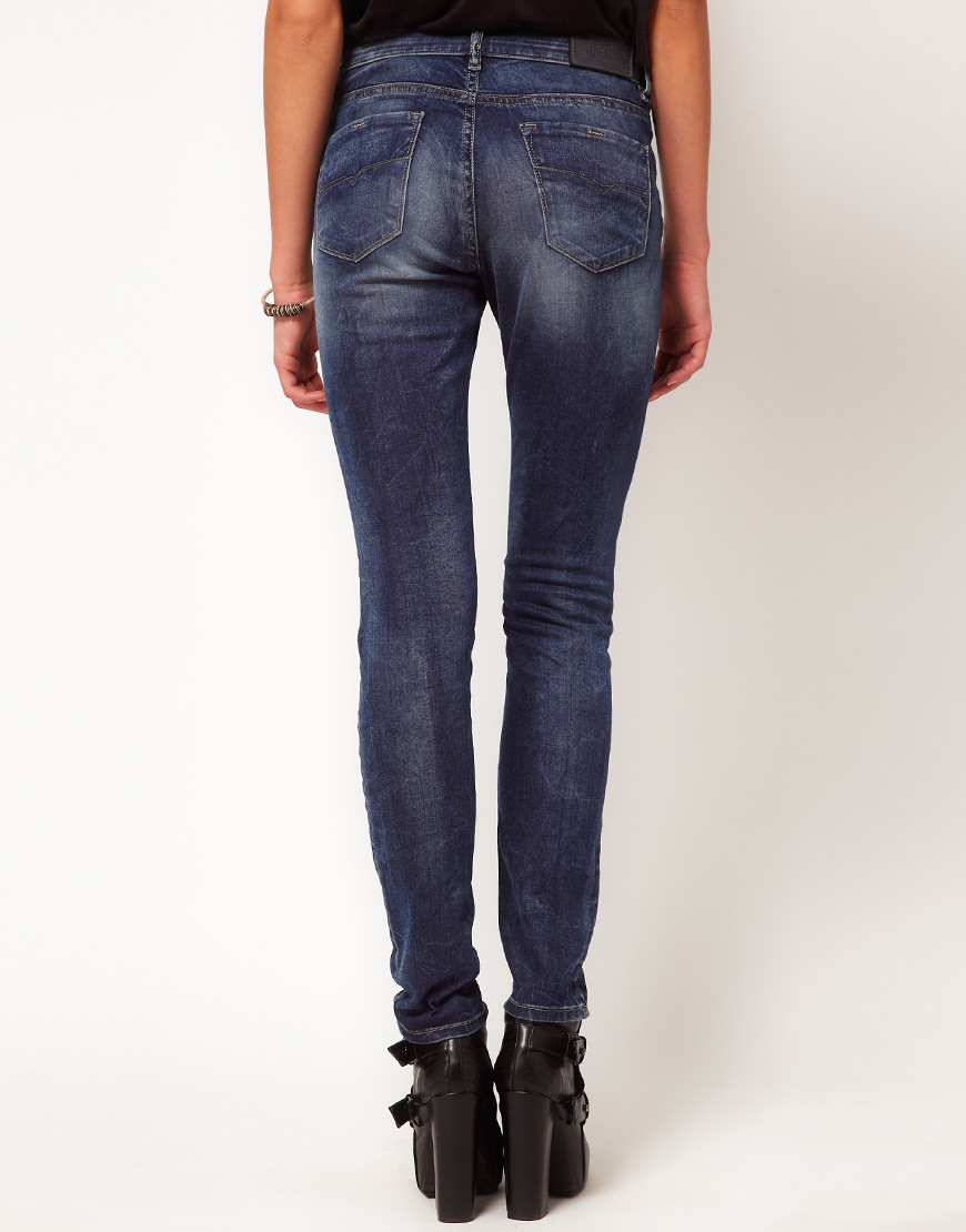 diesel high waist jeans