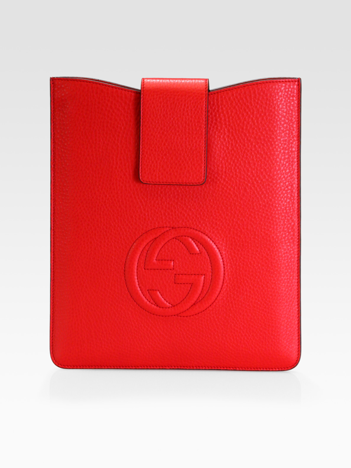 Gucci Soho Leather Ipad Case in Red Lyst