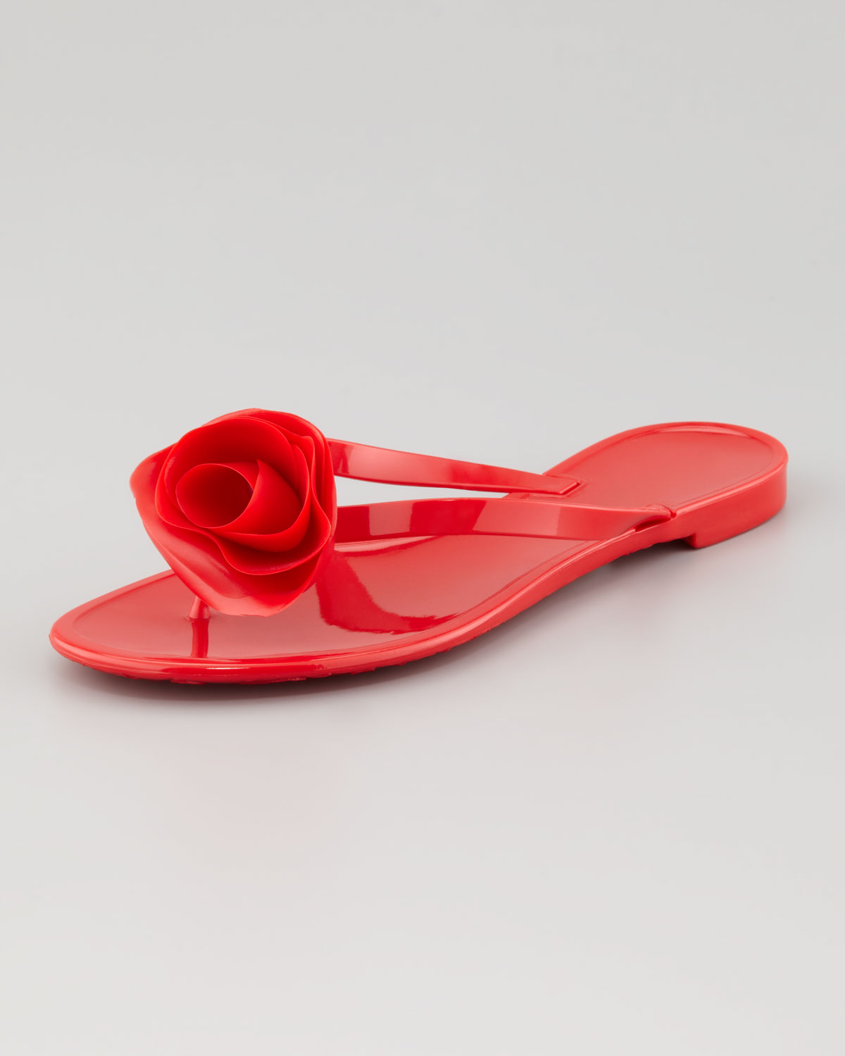 rose flip flops