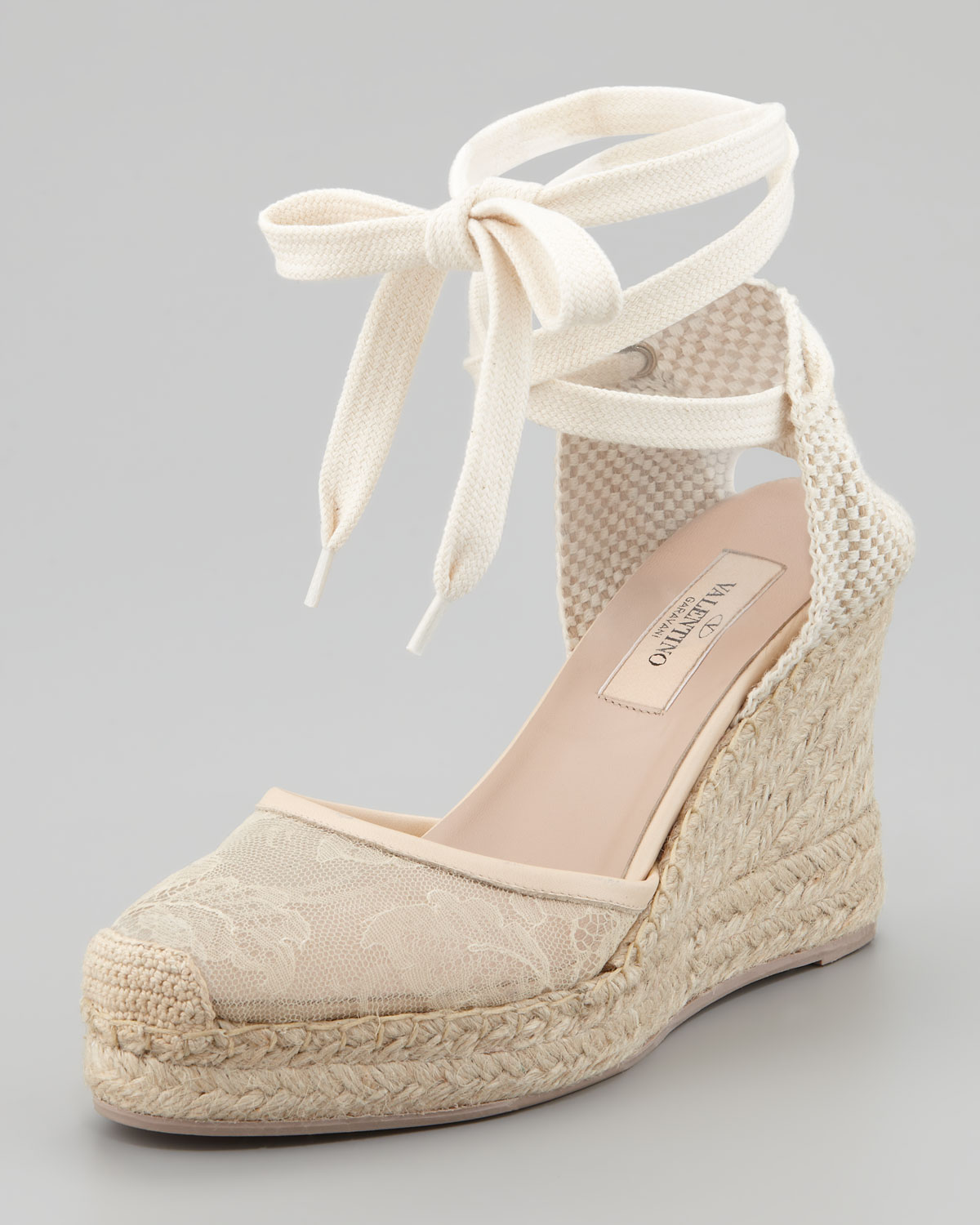 nude wedge espadrilles