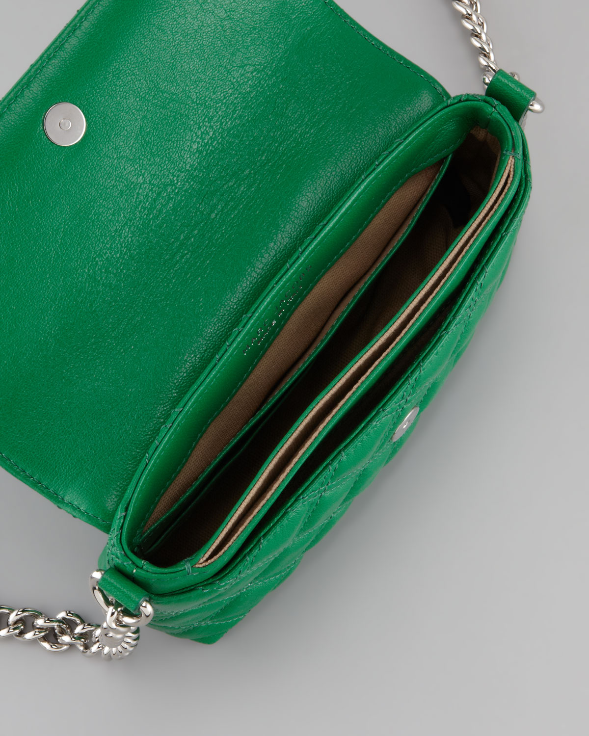 Marc Jacobs Single Quilted Large Crossbody Bag Green Lyst