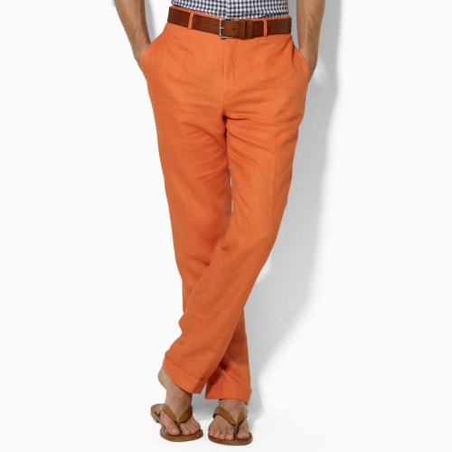men's ralph lauren linen pants