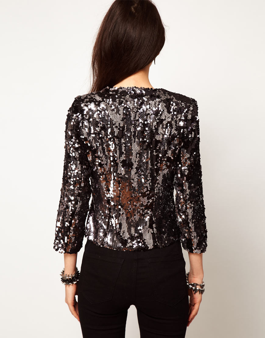 sequin suit asos