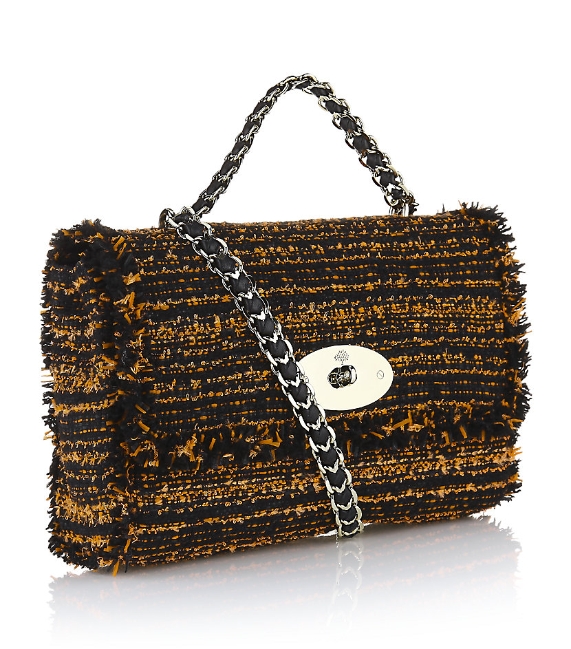 mulberry tweed bag