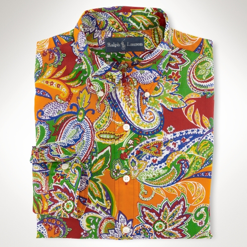 Polo Ralph Lauren Customfit Paisley Shirt for Men   Lyst