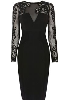 Karen Millen Lace Collection in Black | Lyst