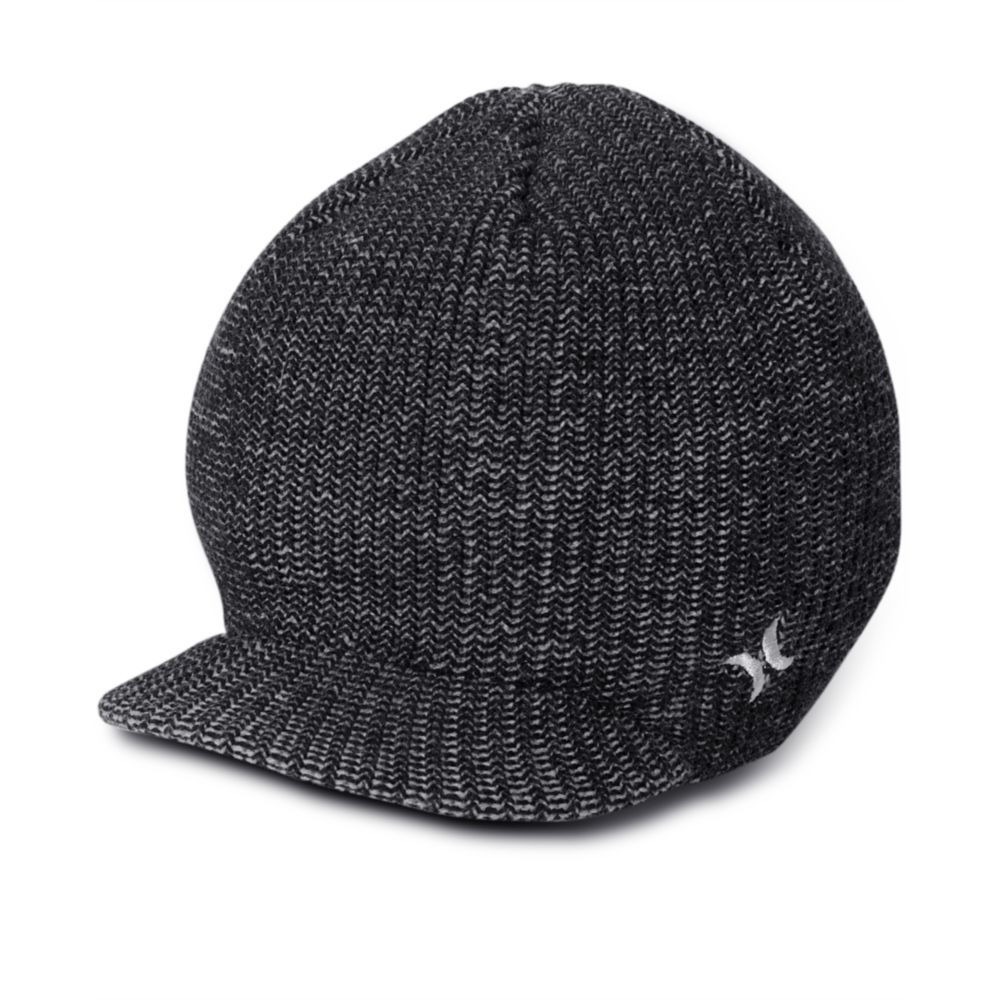 Hurley Depth Visor Beanie in Black for Men | Lyst