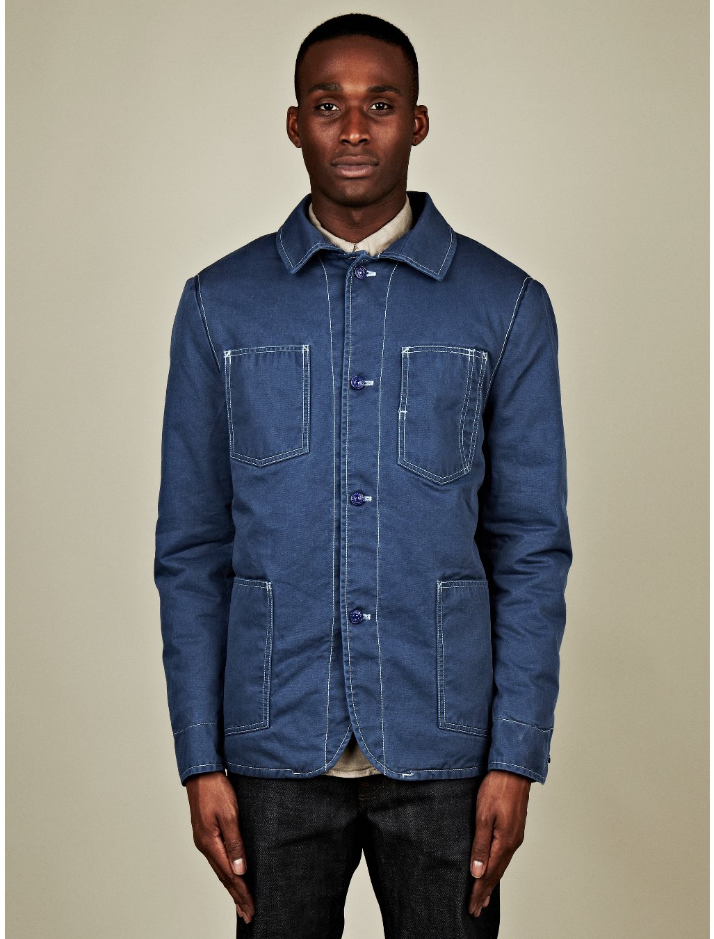 Levi's Levis Made Crafted Mens Blanket Lined Sac Coat in Blue for Men ...