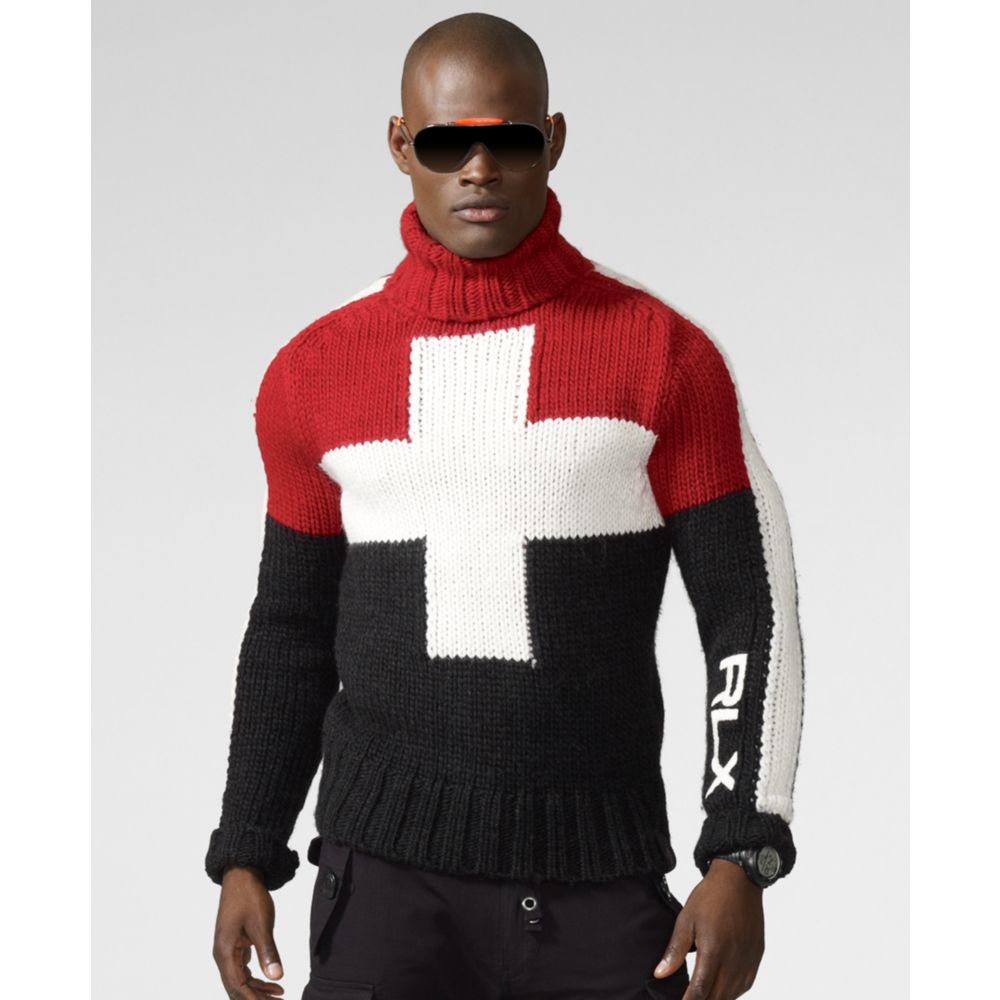 ralph lauren men's turtleneck sweater