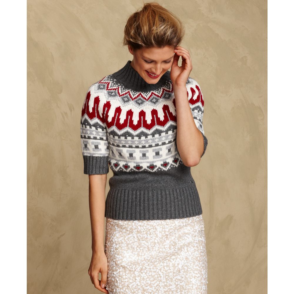 tommy hilfiger fair isle sweater