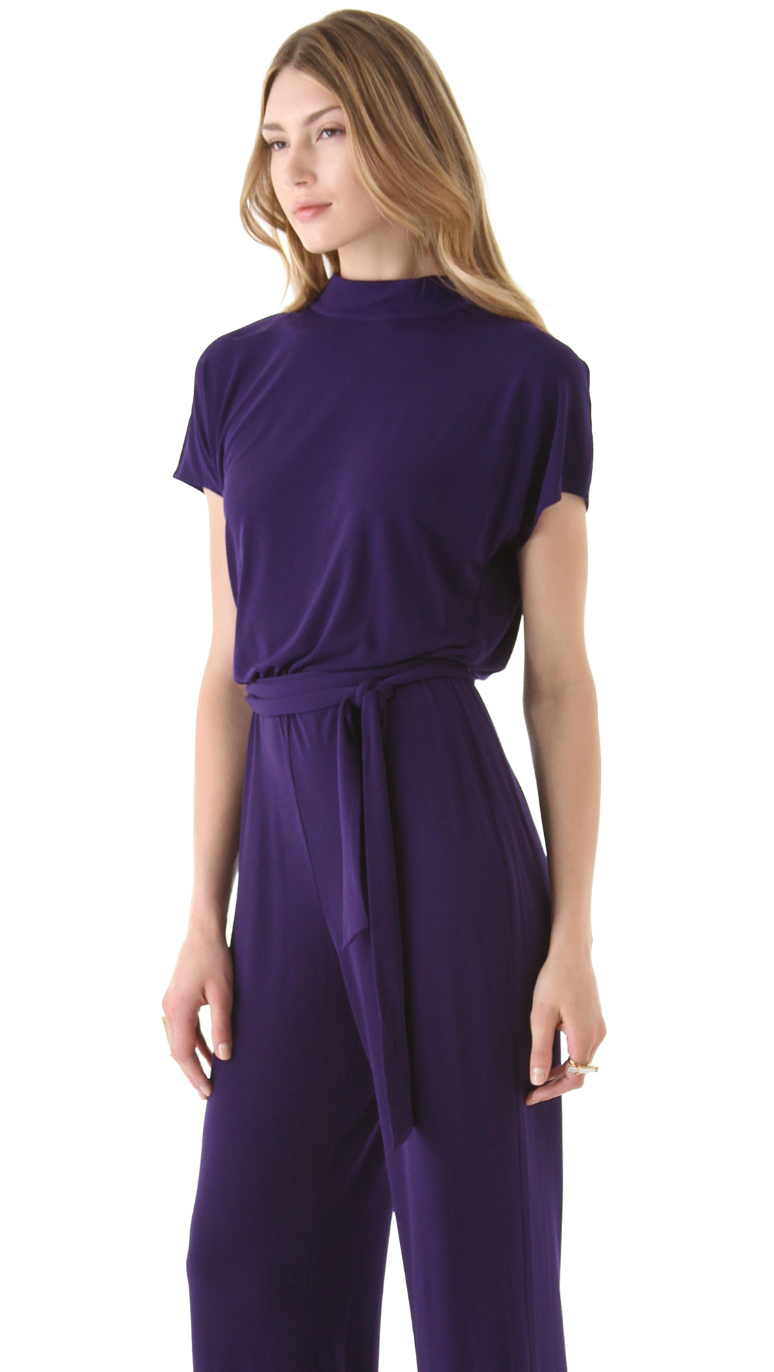 Lyst Rachel zoe Naomi Dolman Jumpsuit in Purple