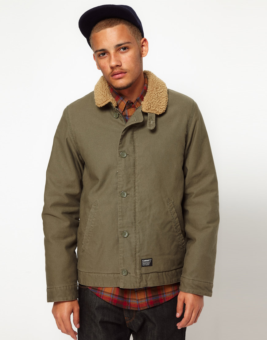 Lyst Carhartt Sheffield Jacket in Green for Men Lyst Carhartt Sheffield Jacket in Green for Men