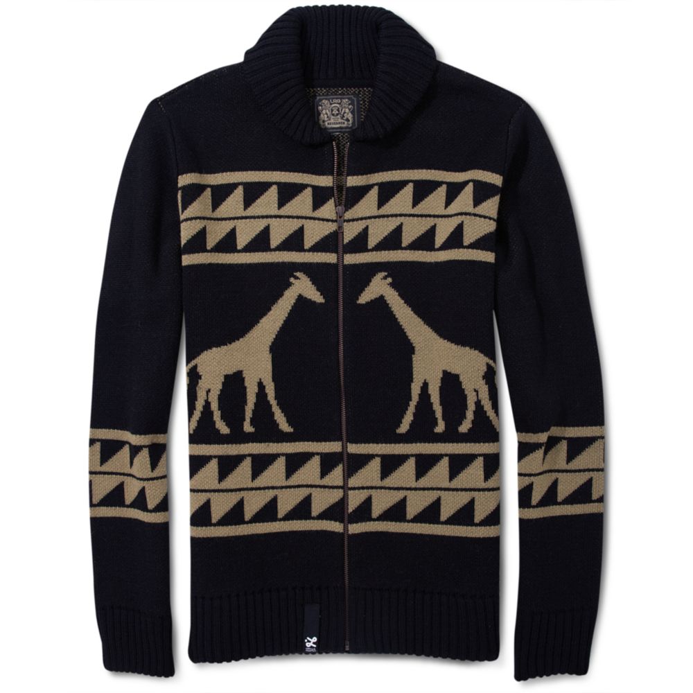 giraffe cardigan