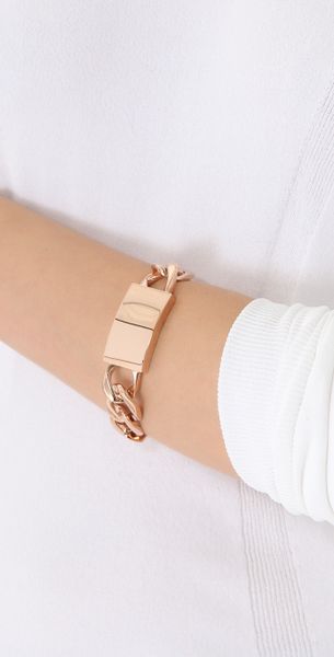 in  rose Id Nicholas (Rose  Lyst Gold gold id nicholas bracelet Gold)  Bracelet