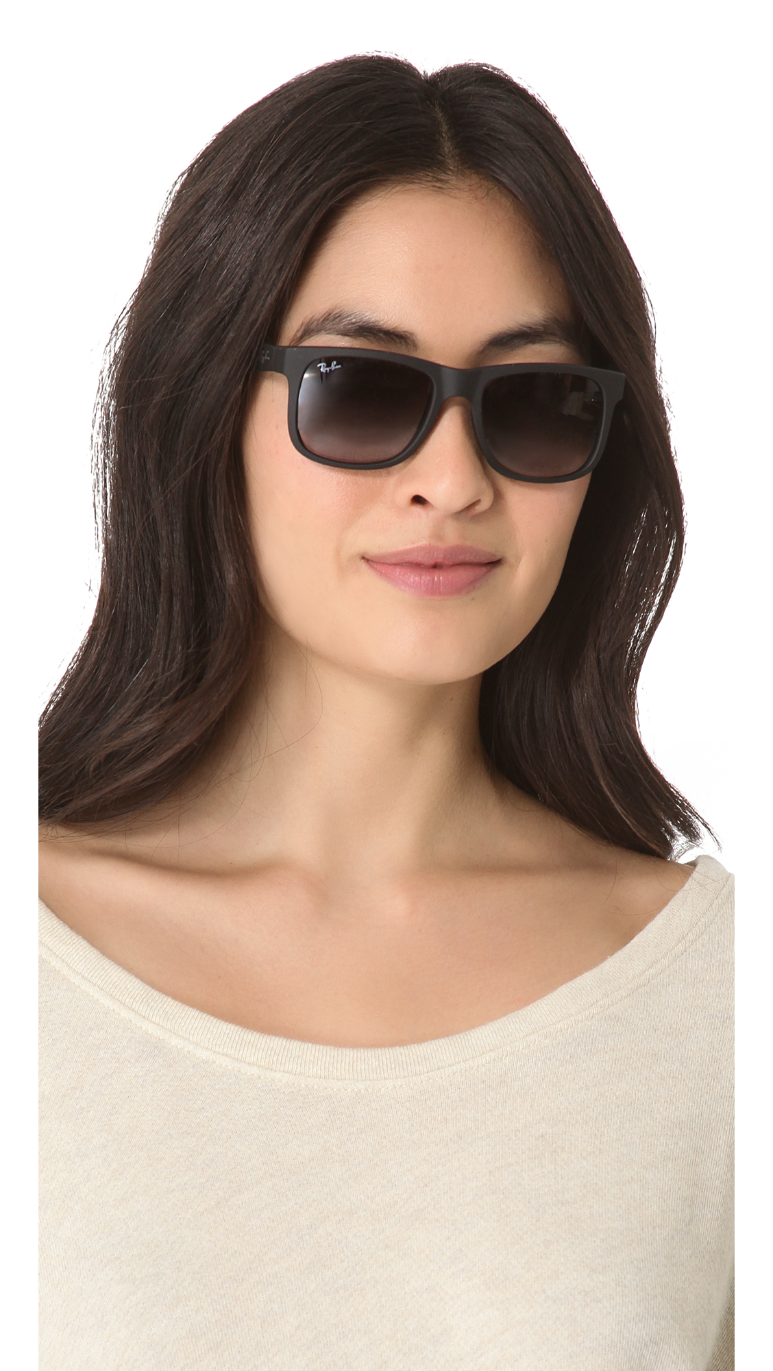 Ray-Ban Justin Sunglasses in Black - Lyst