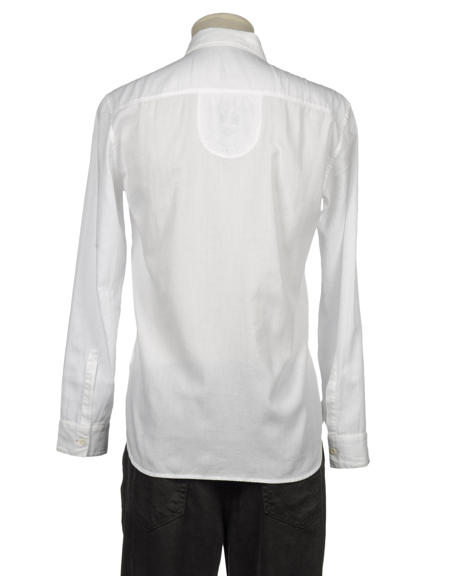 Marithé et françois girbaud Long Sleeve Shirt in White for Men | Lyst