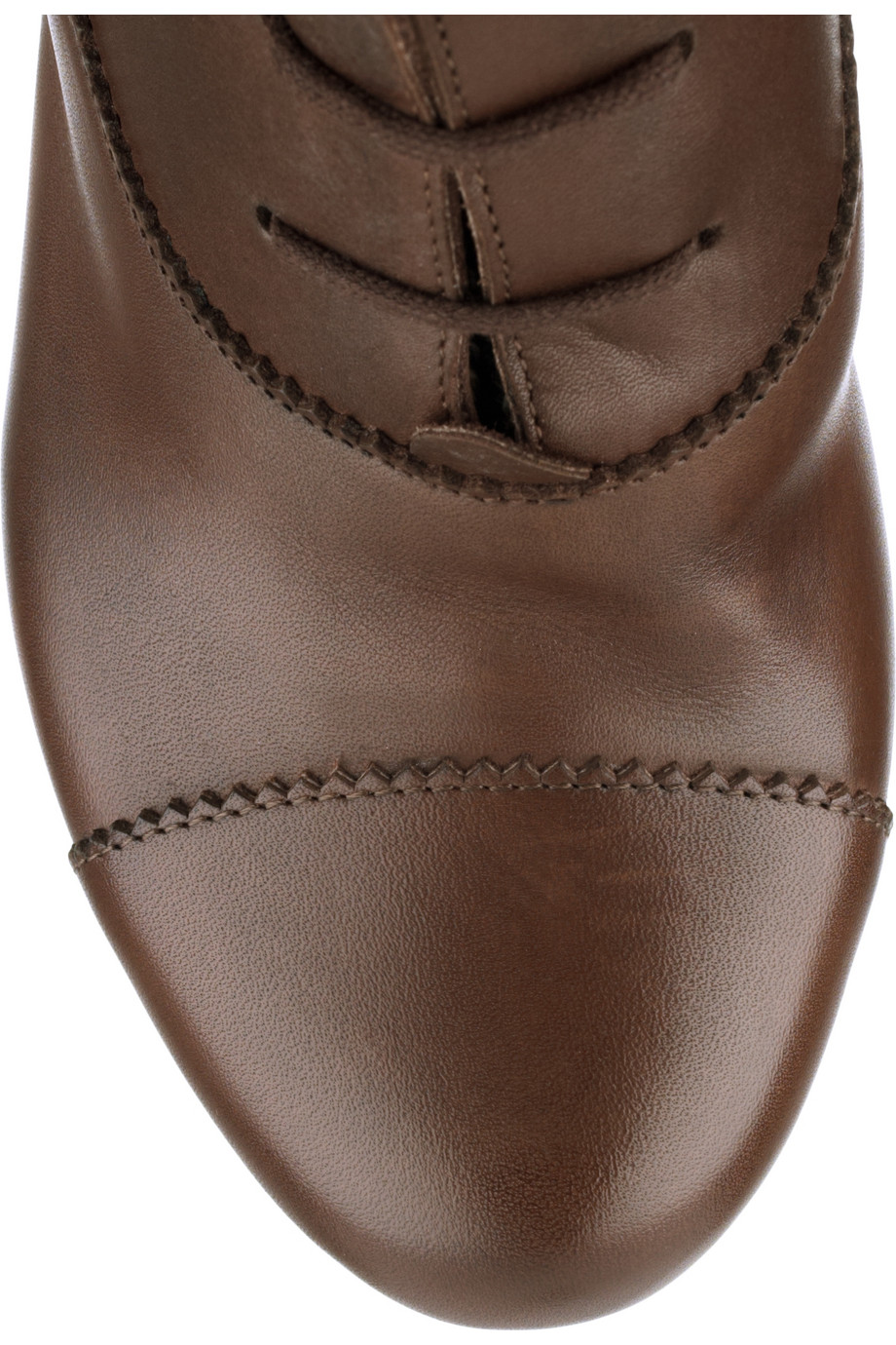 brown platform ankle boots