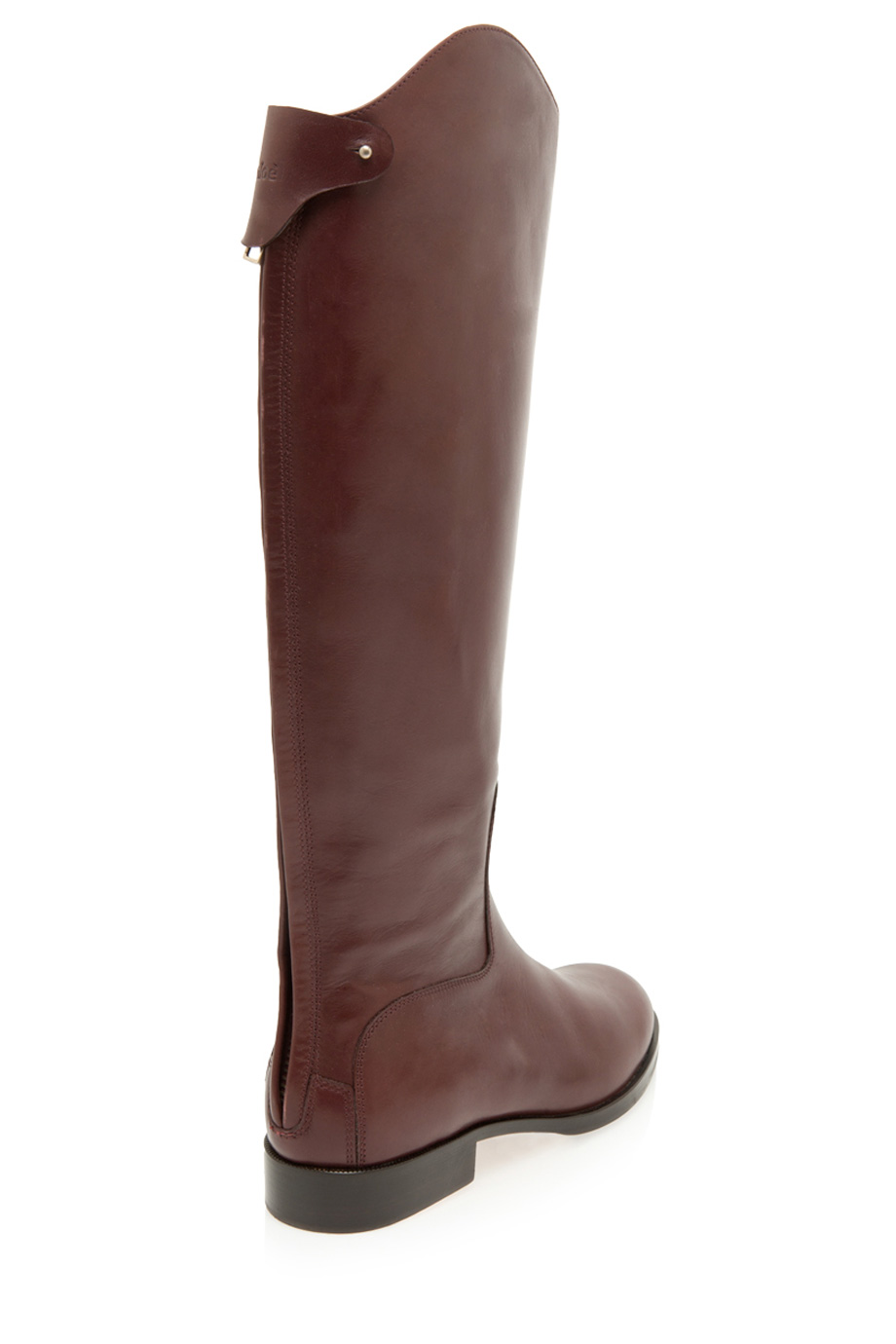 Chloé Zip Back Riding Boot in Brown - Lyst