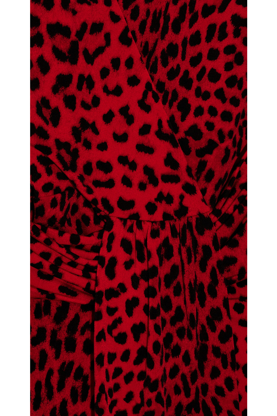 red and black cheetah print