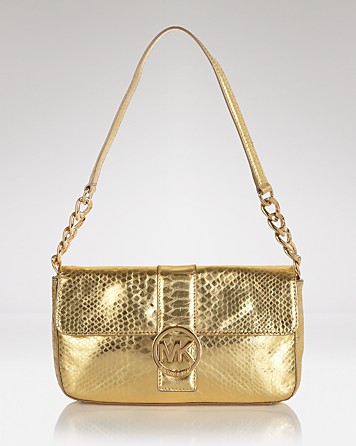 mk gold bag