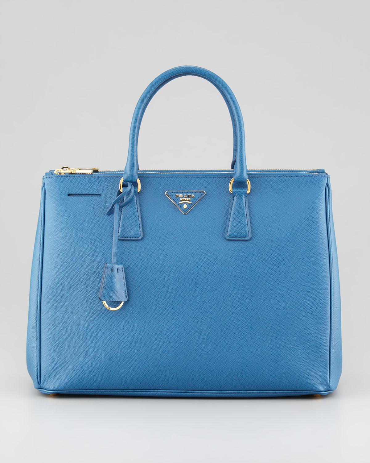 Prada Saffiano Executive Tote Bag Cobalto in Blue (cobalto) | Lyst