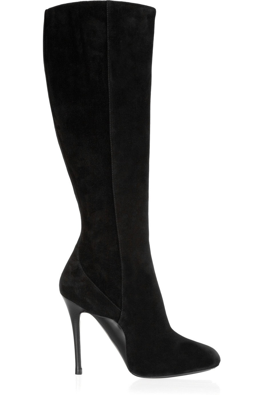 Lyst - Ralph Lauren Collection Corrinne Knee-high Suede Boots in Black