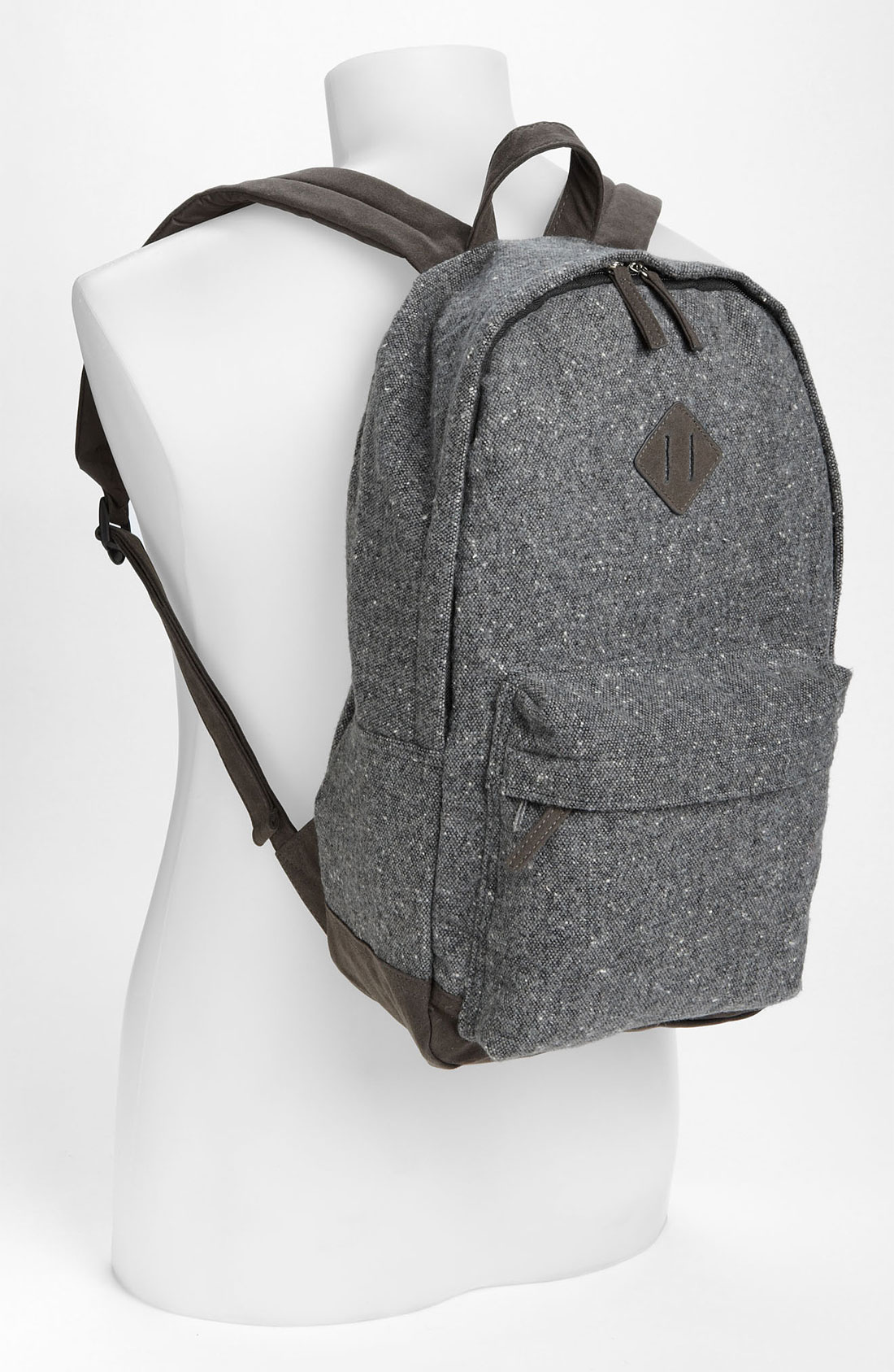 Topman Charcoal Canvas Tribal Backpack in Gray for Men (Grey) | Lyst