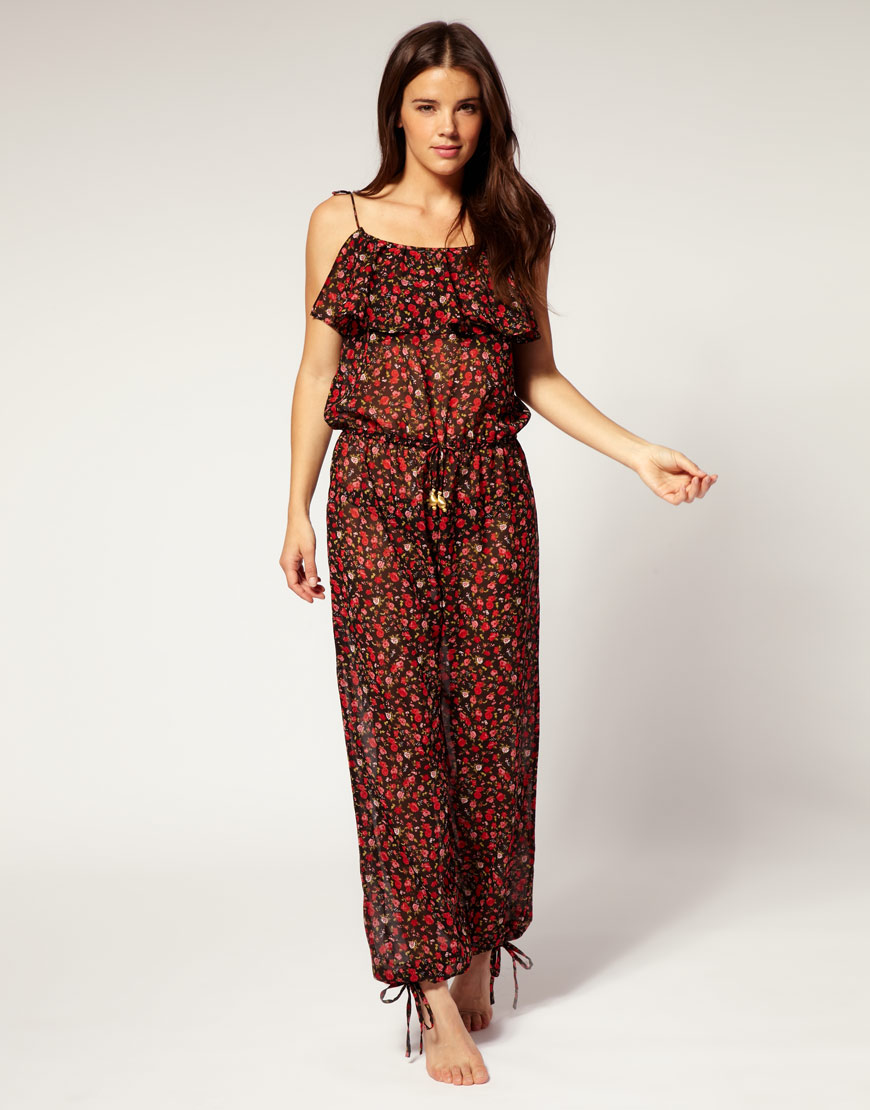 ditsy jumpsuit