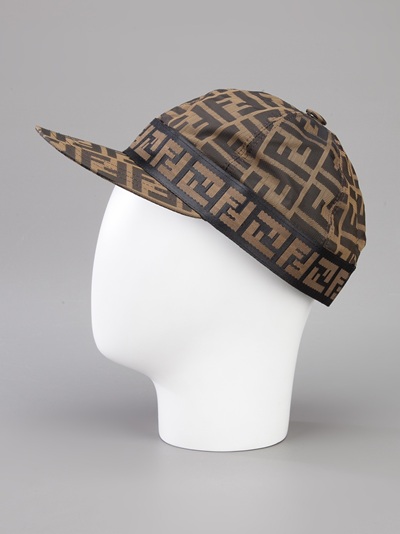 fendi logo hat