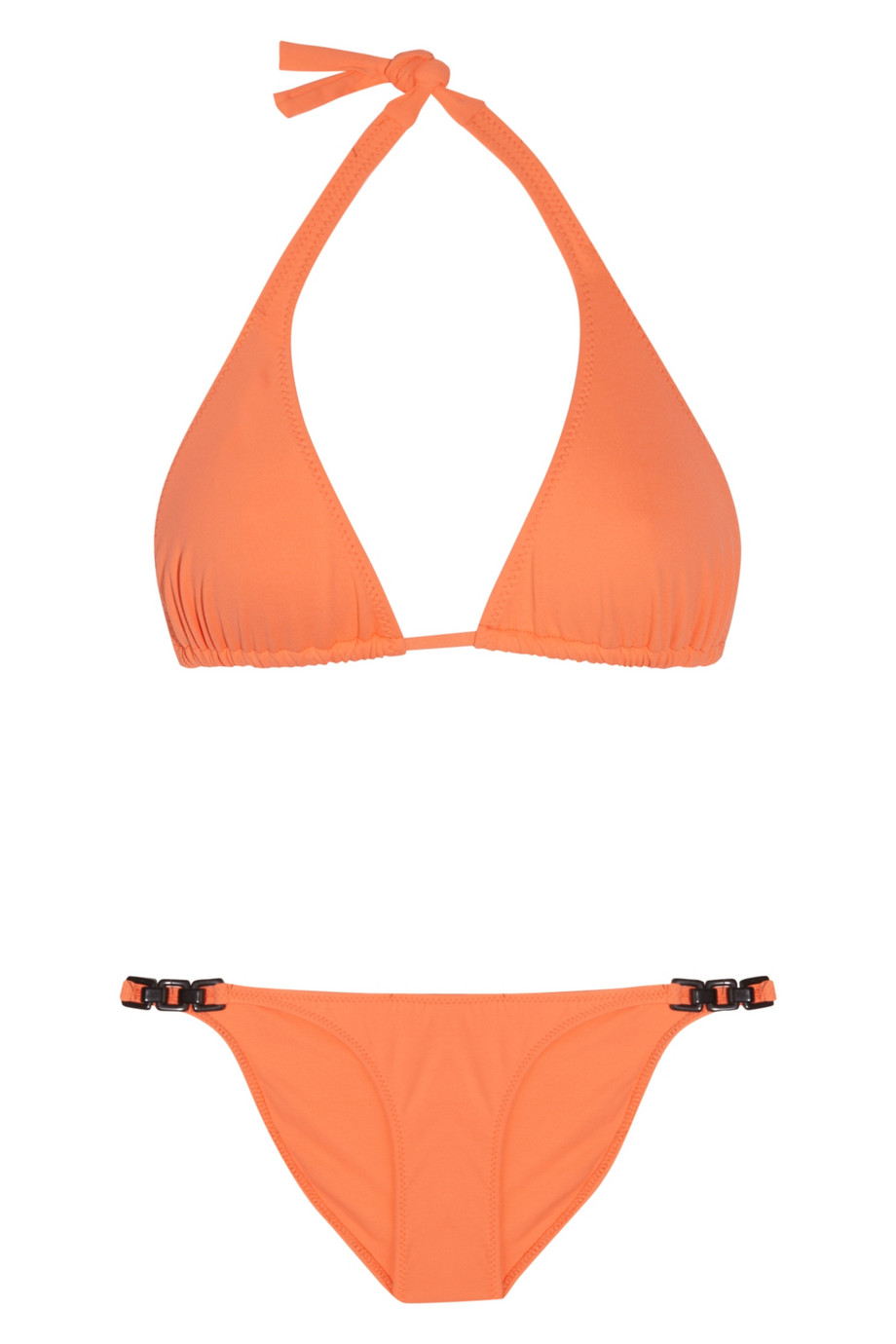 Melissa Odabash Egypt Halterneck Bikini in Pastel Orange (Orange) - Lyst
