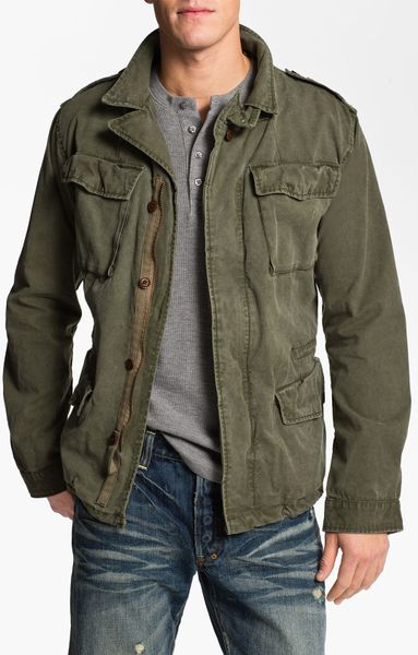 Scotch & Soda Military Jacket in Green for Men (army/ green) | Lyst