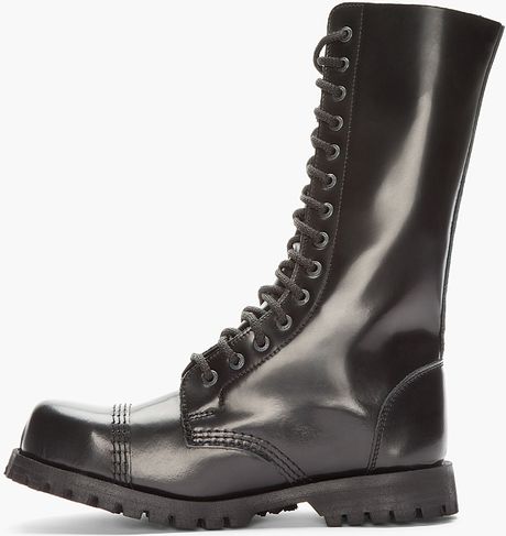 Underground Black Wulfrun 14eye Steel Toe Boot in Black for Men | Lyst