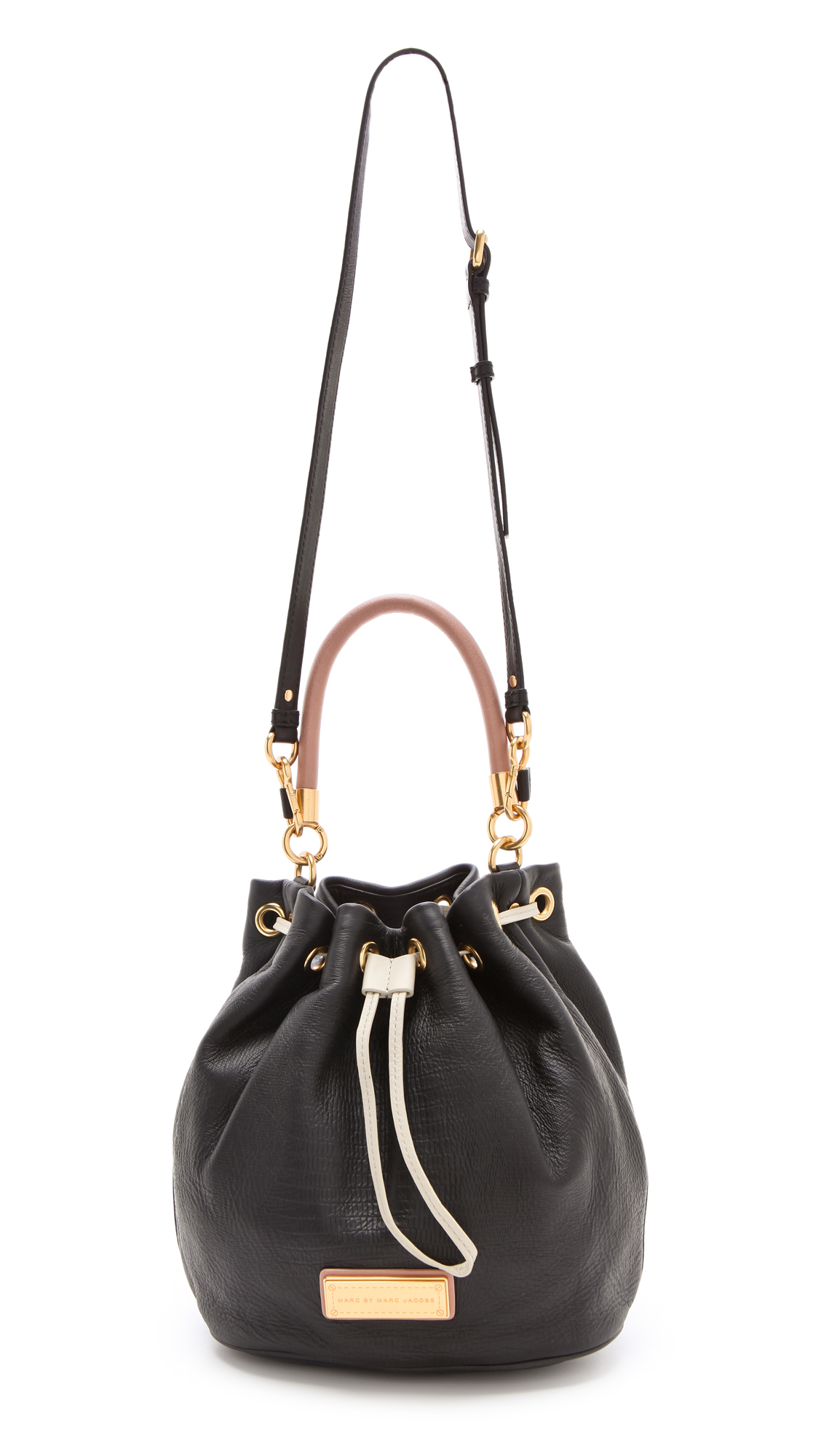 Lyst - Marc By Marc Jacobs Too Hot To Handle Colorblock Drawstring Bag ...