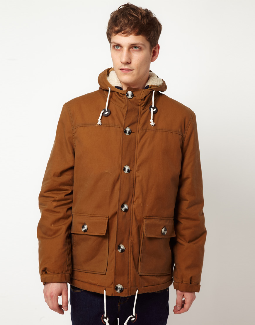 Suit Classic Fisherman Jacket in Brown for Men (nevadakhaki) | Lyst