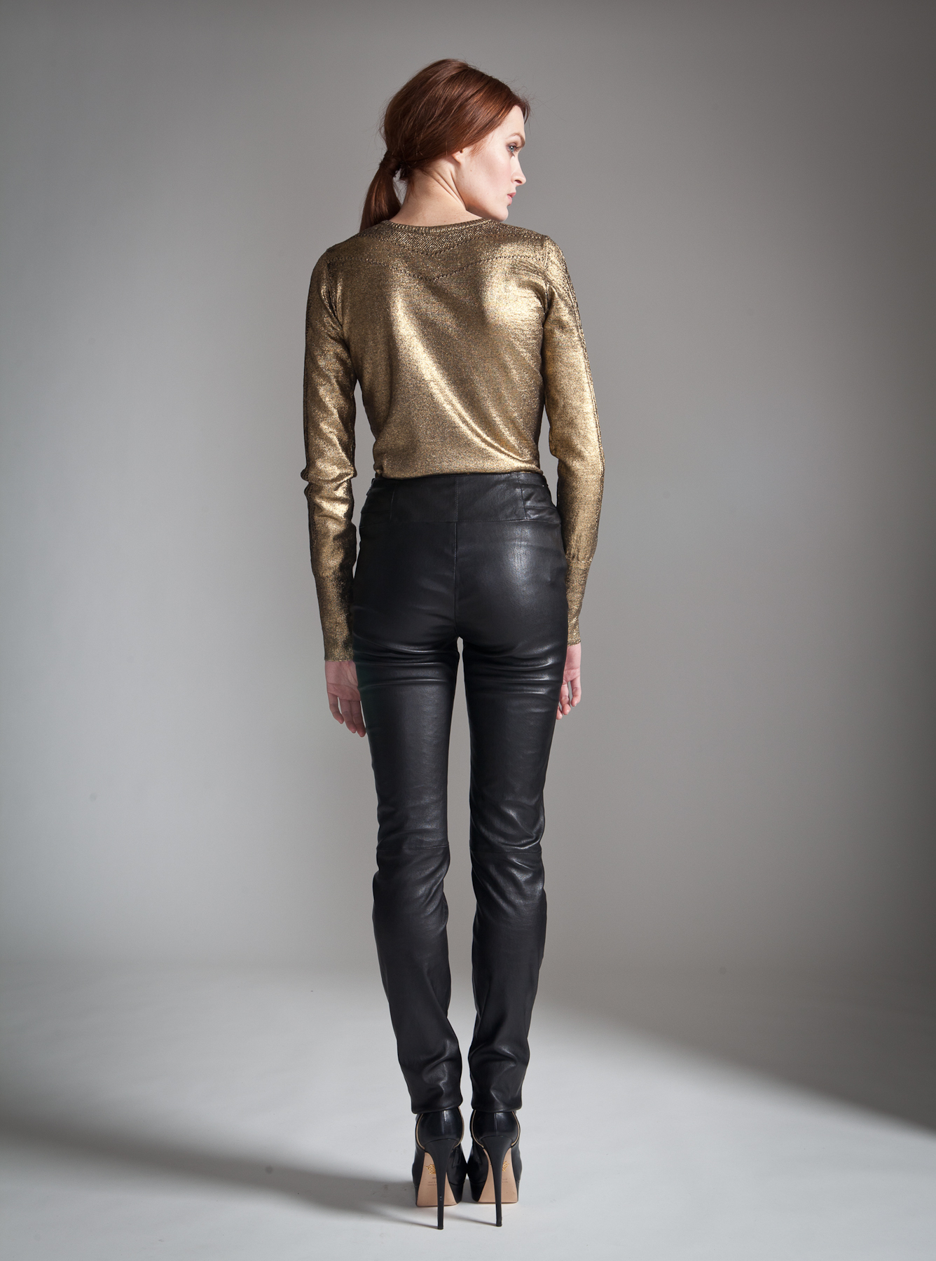 classic leather pants