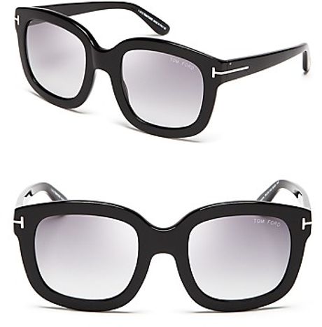 Tom Ford Christophe Sunglasses in Gray (smokey black grey) | Lyst